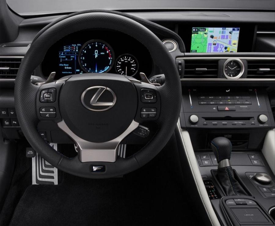Панель приборов Lexus RC F 2014 года  (NA) (фото 59 из 200)